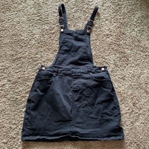 Black pacsun overall dress